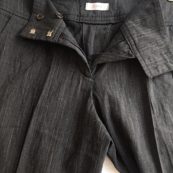 Gunex size 6 trousers, charcoal/brown. Made in Italy. - Picture 6 of 8